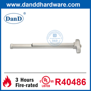 Acero inoxidable 304 Salida de incendio Hardware Puerta comercial Push Bar-DDPD001