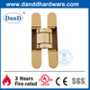 Aleación de zinc 3D Puerta oculta Oro Hing para puerta de madera-DDCH008-G80