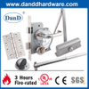 Control de puerta corredera hidráulica de aluminio tranquila de 180 grados: DDDC008
