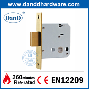 Cuerpo de bloqueo de cerrojo de acero inoxidable 304 sólido para el inodoro-DDML029-B