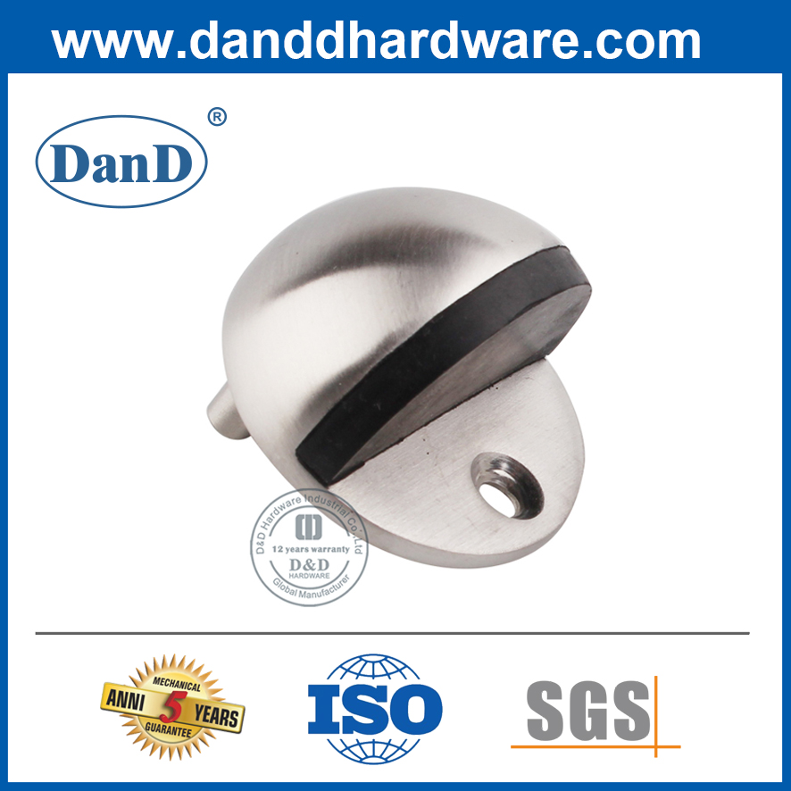 Tapón de la puerta del hemisferio de acero inoxidable para la puerta de madera-DDDS001