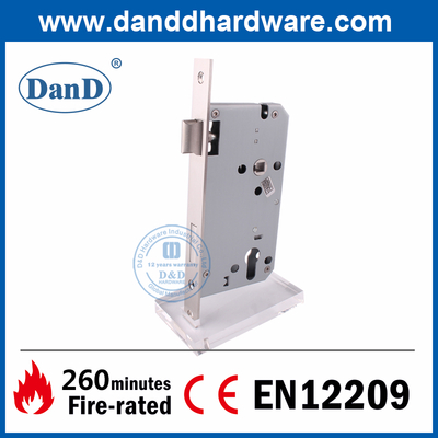 CE EN12209 EURO SS304 A prueba de fuego Puerta interna Sash Lock-DDML026-6085