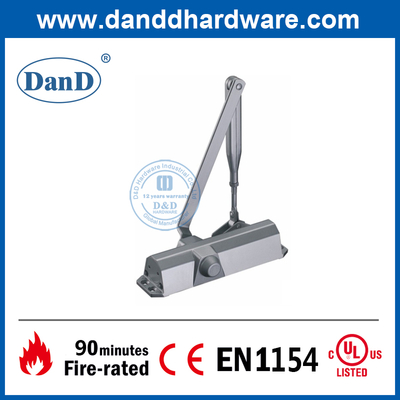 BS EN1154 Puerta exterior de incendio ajustable de primavera de aluminio Closer-DDDC014