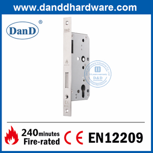 SS304 CE MEJOR MORTE FUEGO CUADRADO CERRADO DEADABOLT PARA LA PUERTA DE MADERA-DDML013