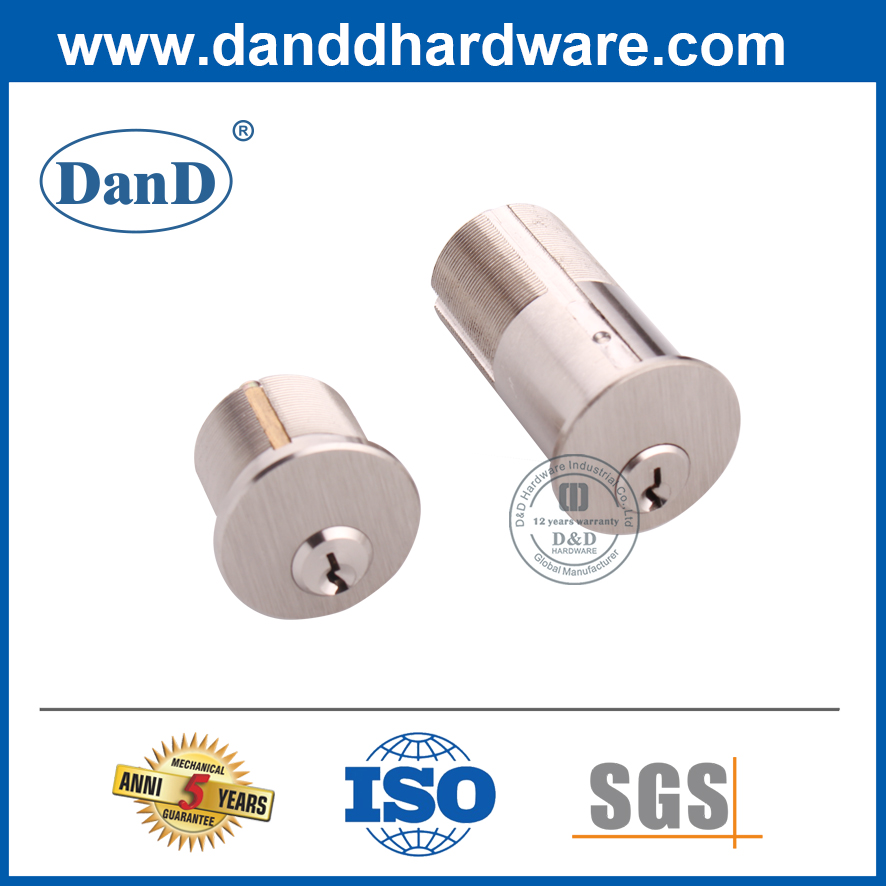 Schlage de 6 pines de latón "C " Cilindro de la llanta de Keyway con cubierta de cabeza SSS -DDLC011